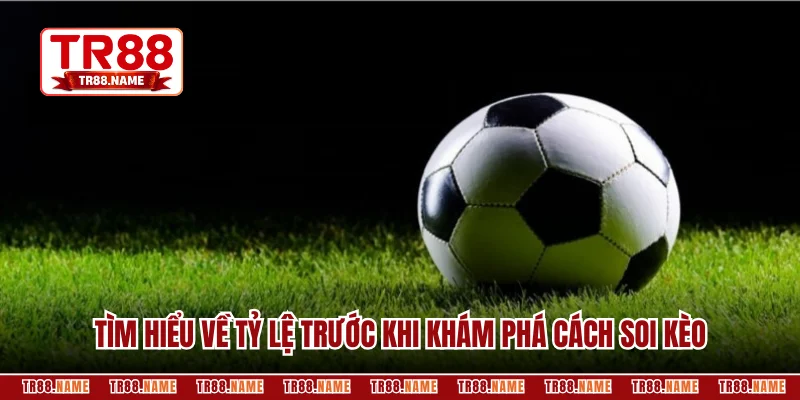 Tìm hiểu về tỷ lệ trước khi khám phá cách soi kèo